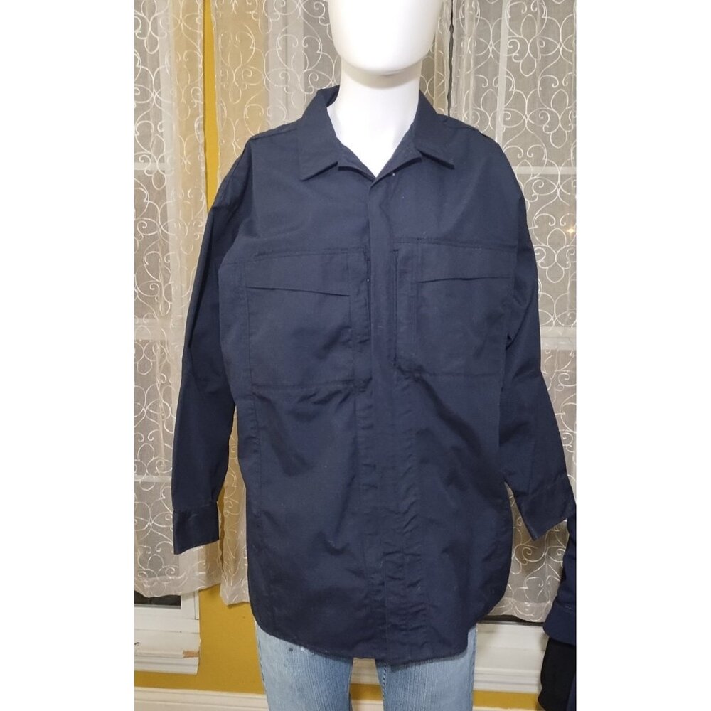 Vertex Navy Work Shirt 2XL